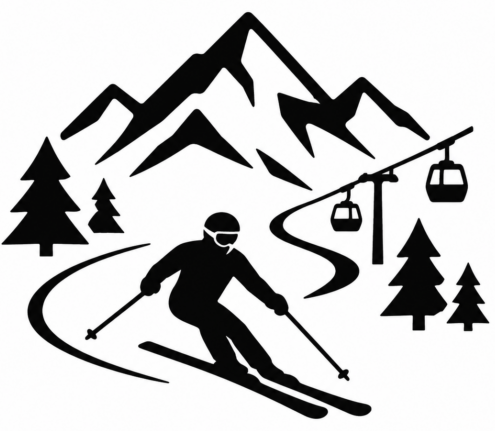 Wintersport gebieden
